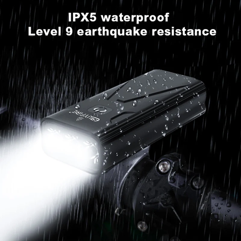 3000lm bicycle light set power bank 5200mah bike lights usb rechargeable 3led headlight waterproof mtb cycling camping lamp free global shipping