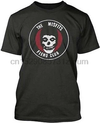 Аутентичные MISFITS оригинальный FIEND клуб Винтаж Панк Рок Группа Мужская футболка S