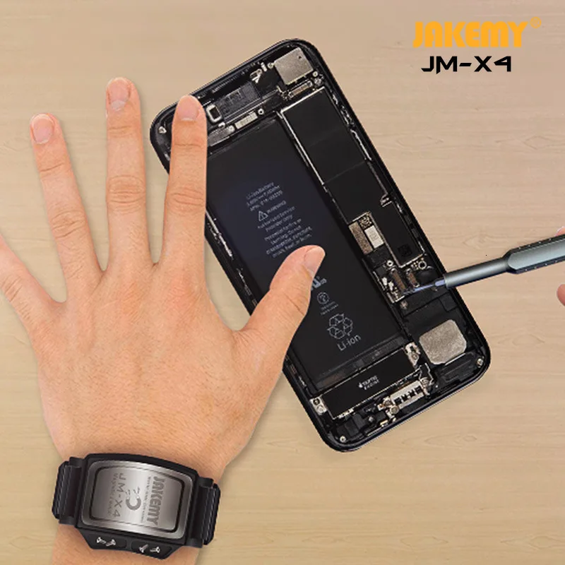 JAKEMY JM-X4 Convenient Professional Magnetizer Strong Magnetic Tool with Watchband for Small Parts Screws Store Collect | Инструменты