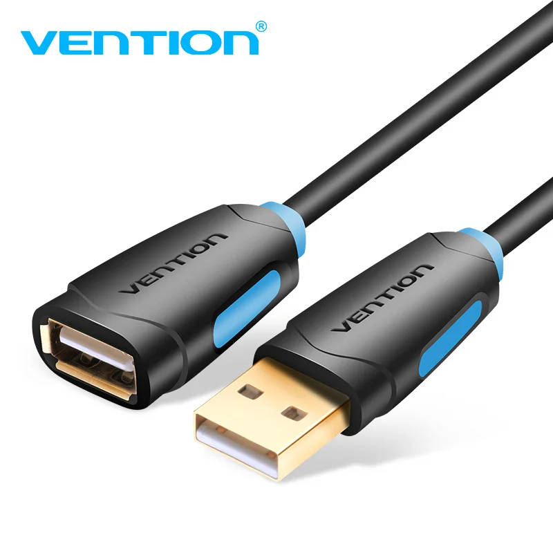 Удлинительный кабель Vention USB 3 0 Кабель с разъемом Папа мама USB2.0 сверхскоростной usb