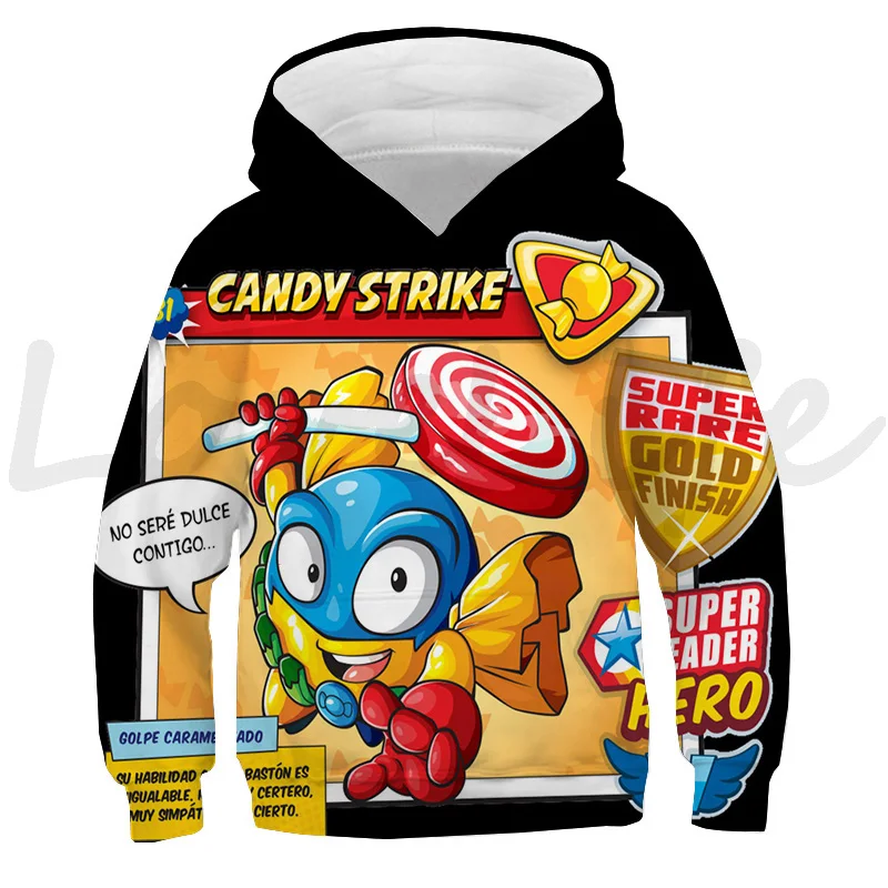

Cartoon Super Zings 3D Hoodie Boys Girls Pullovers Sweatshirt Harajuku Streetwear Superzings Kids Lovely Hoodies Christmas Gift