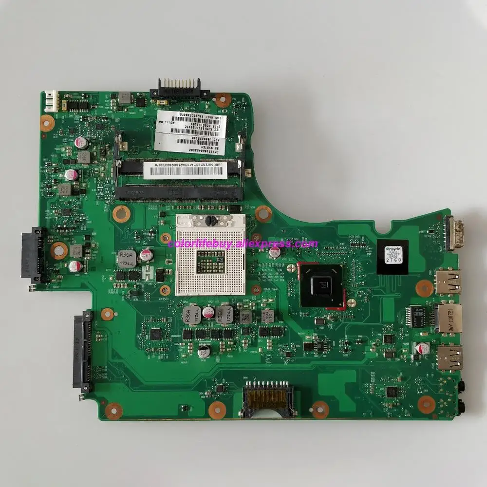 Placa-mãe para Toshiba Genuíno Computador Portátil Satélite C650 C655 V000225140 Mn10r-6050a2423501-mb-a02