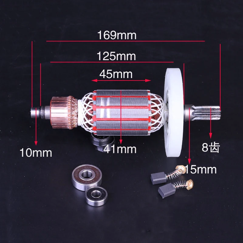 Дробильный молоток ротор для Hitachi 38E Электрический 8 зубчатый Ротор Части