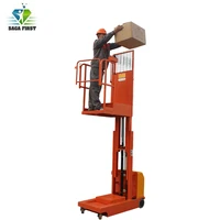 self propelled full electric order picker warehouse using