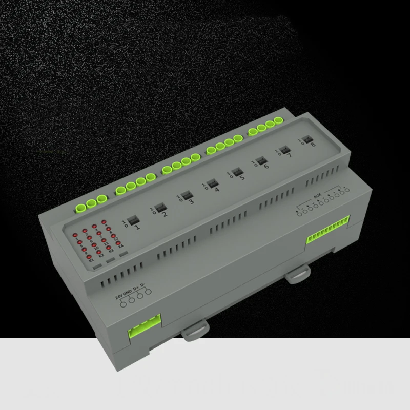 Модуль штор RS485 modbus модуль интеллектуального освещения центральный управления 8