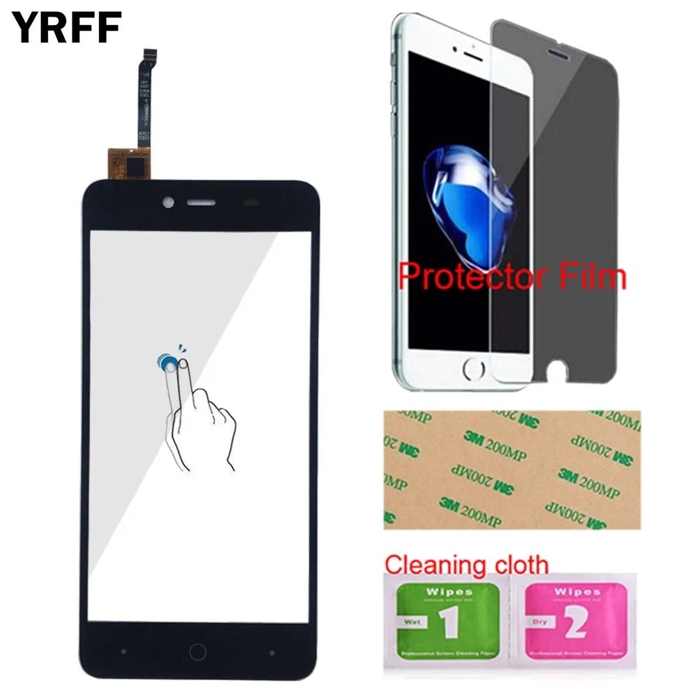 Mobile Touch Screen Panle For Highscreen Easy L Digitizer Panel Front Glass Sensor Lens Tools Protector Film | Мобильные телефоны и