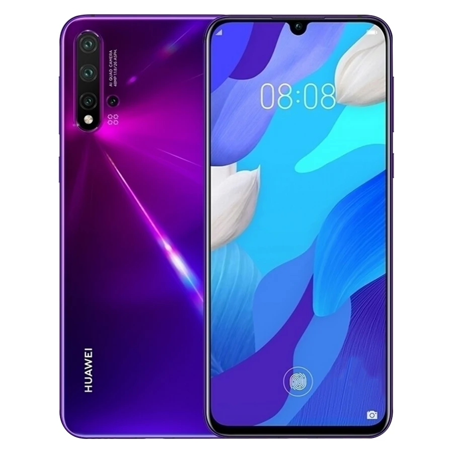 Новый оригинальный мобильный телефон huawei Nova 5 Pro 8 ГБ 128 256 6 39 дюйма четырехъярусная