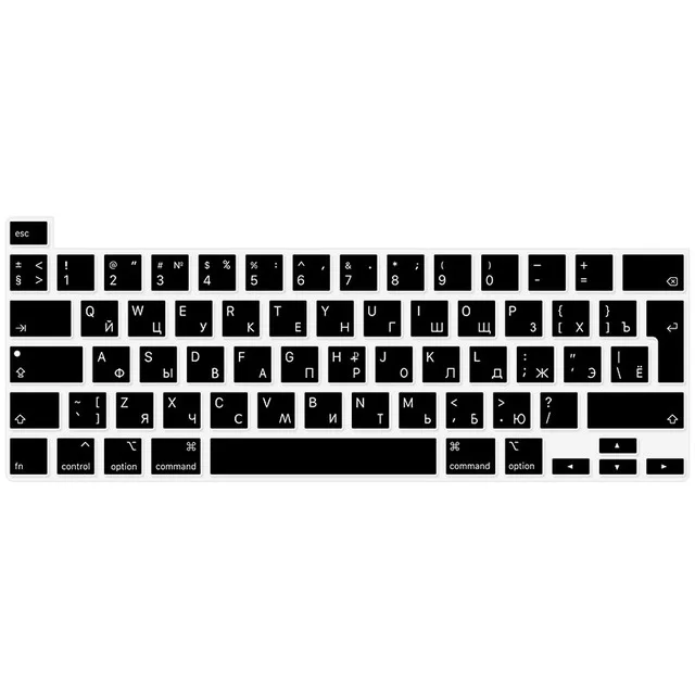 Чехол с сенсорной панелью для 2020 MacBook Pro 13 дюймов A2338 M1 A2251 A2289 чехол клавиатуры