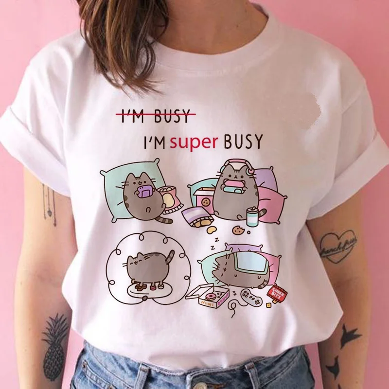 Женская футболка kawaii ulzzang Tumblr гранж графическая Футболка harajuku Повседневная