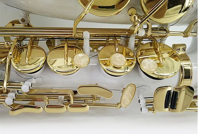 Высококачественный альт саксофон профессиональный E плоский Saxofone Музыкальные инструменты выступления чехол