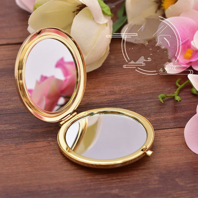 Многофункциональное шелковое косметическое зеркало Yunjin ручной работы маленький