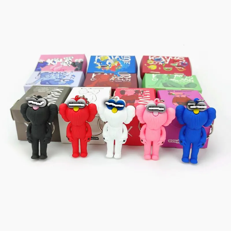 Крутой брелок аниме кольцо для ключей девушек милый в виде Улица Сезам |