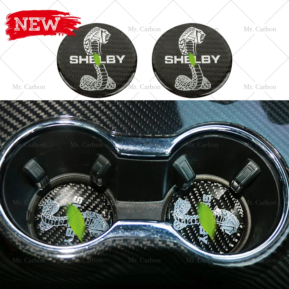 Наклейка на рулевое колесо для MUSTANG 2018 2020 из углеродного волокна набор тюнинга
