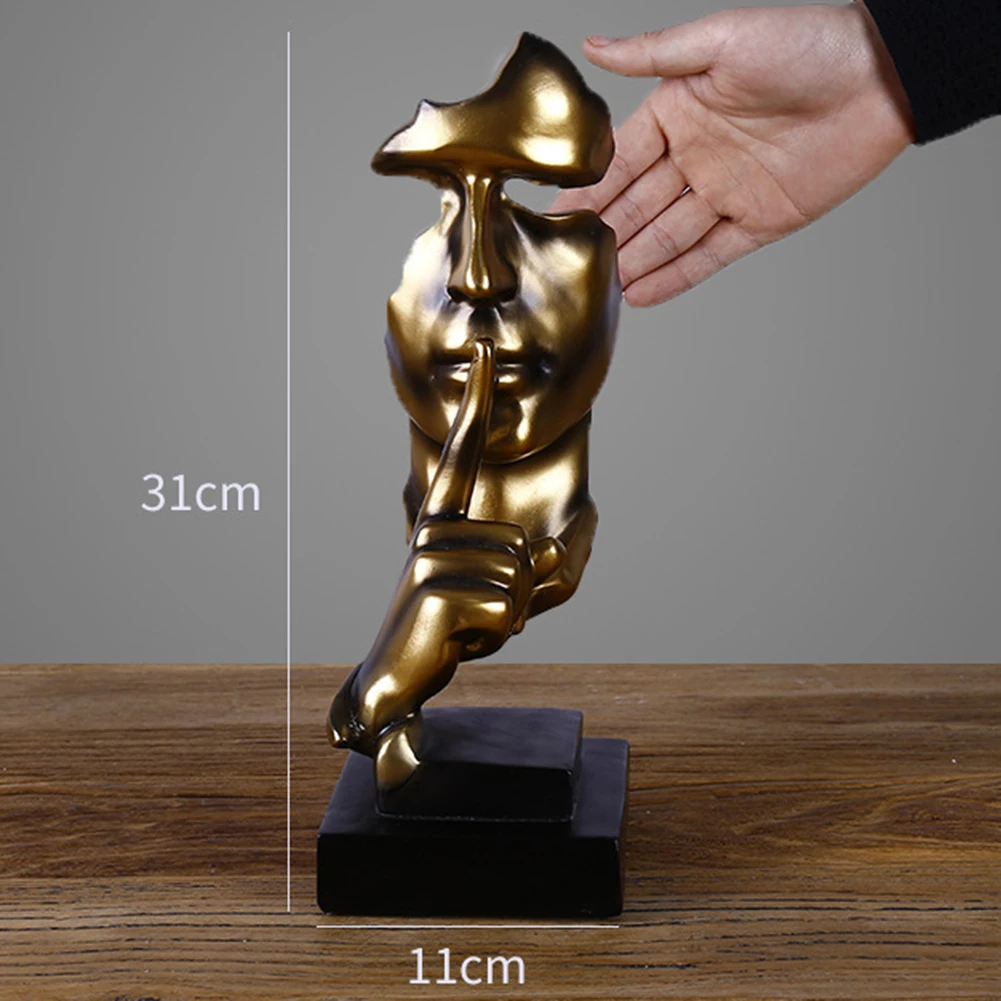 

Furnishing Articles Women Face Statues for Decoration Character Sculpture Abstractive Resin Crafts Home Decoration Accessories