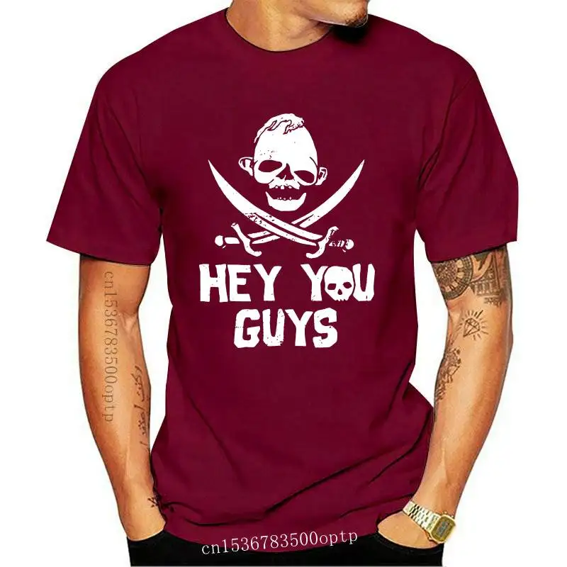 

New Mens Goonies sloth fan - Hey you guys t shirt Customized cotton size S-3xl Clothes Fitness Humor Spring Autumn Family shirt
