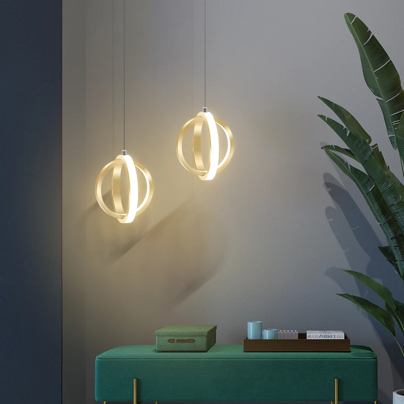 

Современные светодиодные подвесные светильники LICAN для гостиной, прикроватный светильник Lamparas De Techo Colgante, подвесной светодиодный светильни...