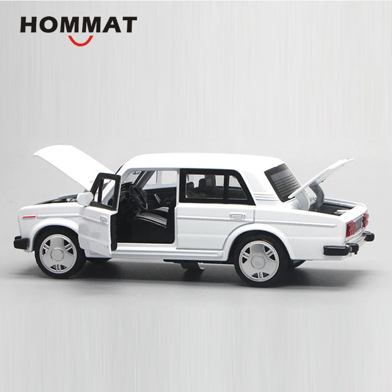 HOMMAT масштаб 1:32 Россия ВАЗ Лада 2106 классическая модель автомобиля из