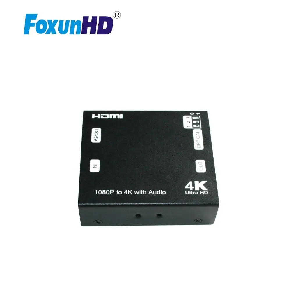 Foxun 1080P к 4k HDMI скалер извлечение аудиосигнала и HDCP | Электроника