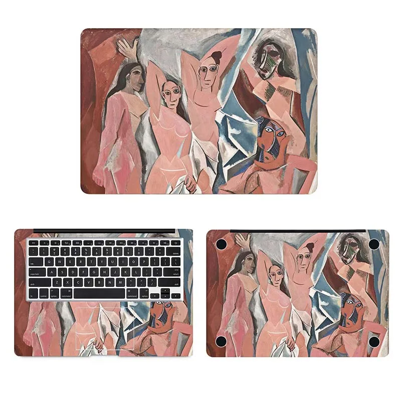 Художественная картина Пикассо наклейка на ноутбук для MacBook переводная картинка
