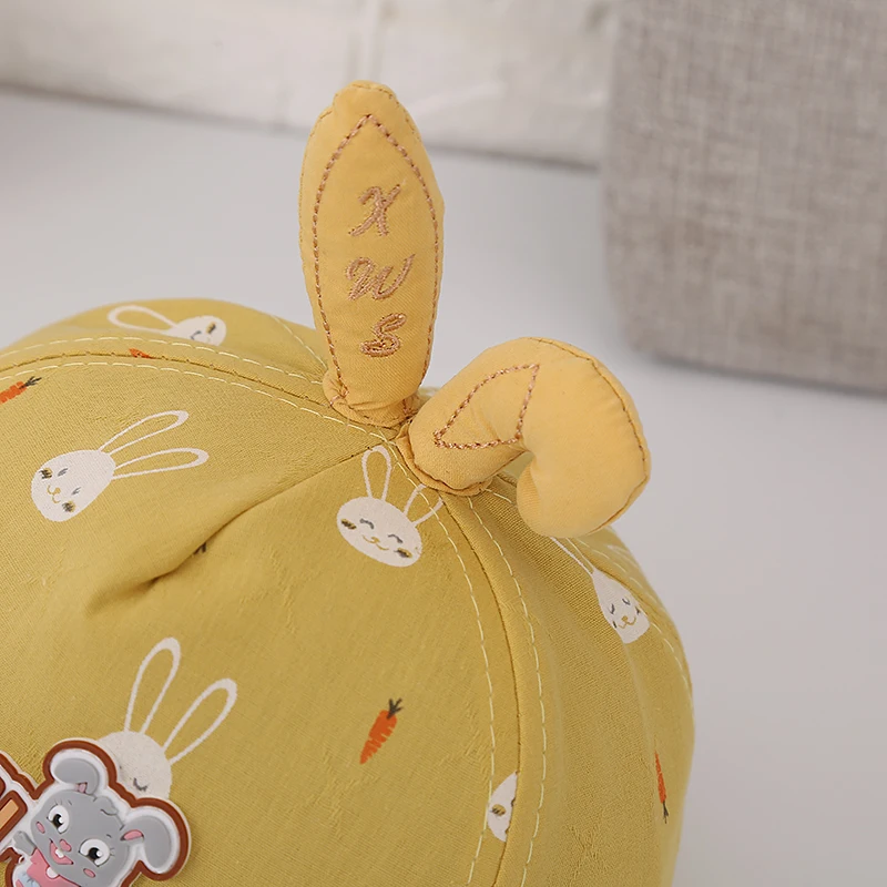 BNWIGE New Cute Rabbit Child Sunscreen Sun Hat Children Spring Summer Fashion Casual Sombreros for 1-3 Year Old | Аксессуары для