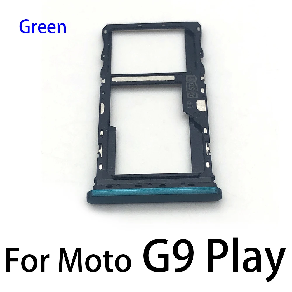 Новинка для Motorola Moto G9 Play / Plus лоток сим-карты питания SD кардридер Гнездо Слот