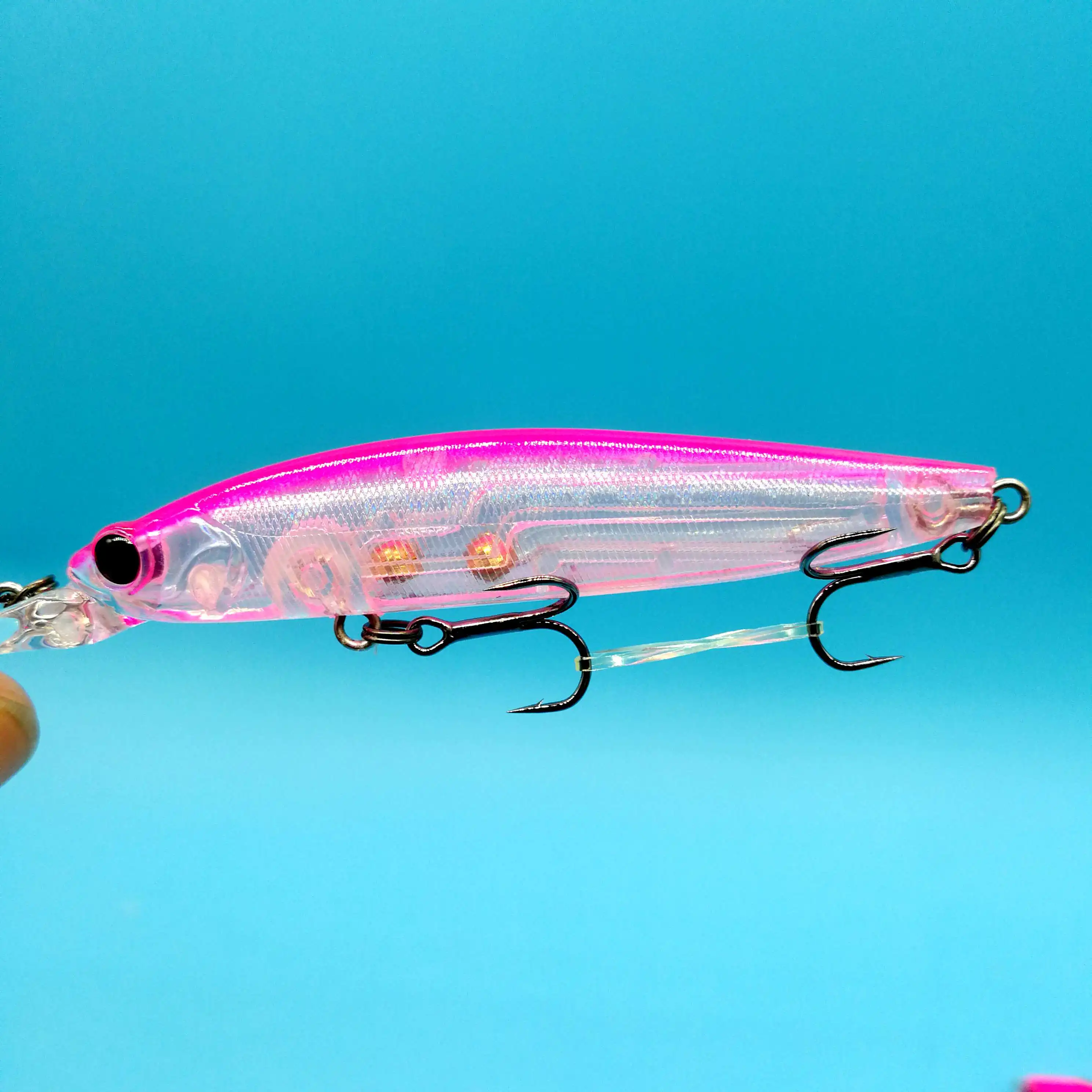 

TSURINOYA 5PCS/LOT Minnow Fishing Lure 5.2g/9.1g Long Casting Salmon Bass Snakehead Saltwater Jerkbait Hard Bait Fishing Tools