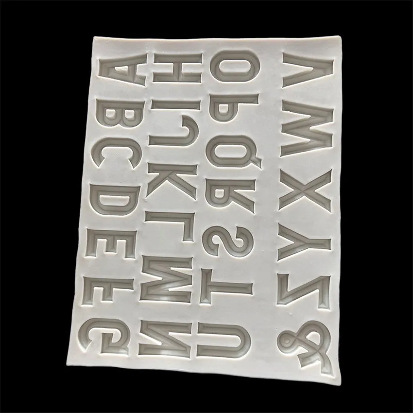 Инструменты для выпечки DIY сахарное ремесло торта с английским алфавитом