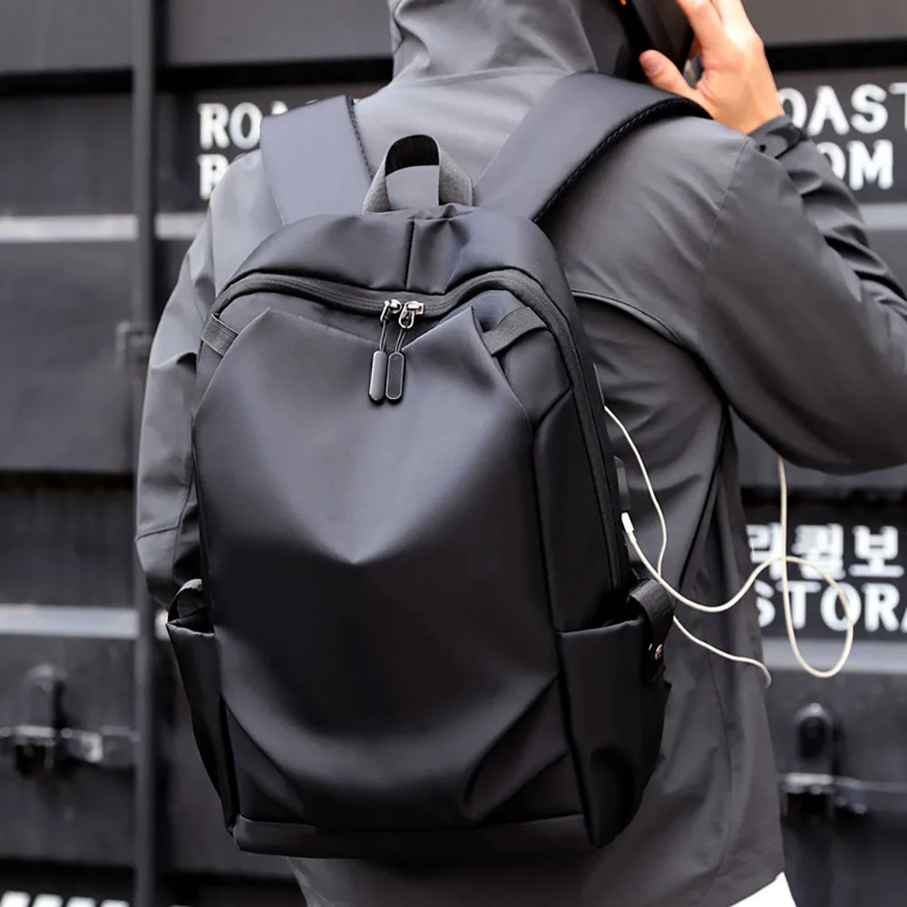 

JCHENSJ College School Backpack For Men 15.6 inch Men's Laptop Backpack Large Capacity Travel Working Male Bagpack Bags