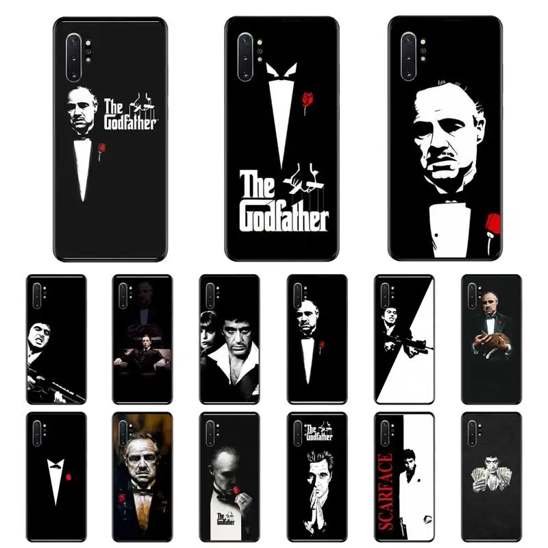 Чехол для телефона Scarface Godfather Samsung Note 7 8 9 20 10 Pro lite 20ultra M20 M10 | Мобильные телефоны и
