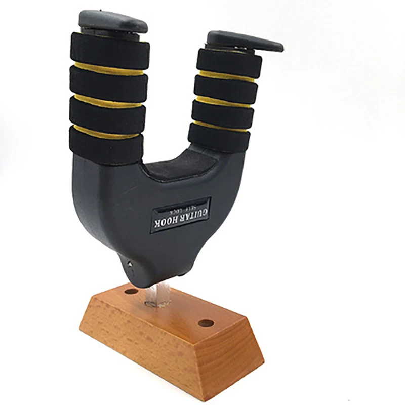 Guitar hook guitar gravity automatic lock electric wood piano rack hanger self accessories | Спорт и развлечения