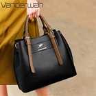 3-слойная мягкая кожаная женская сумка через плечо, известный бренд, сумки через плечо, женские сумки, повседневные сумки-тоут, Sac A Main