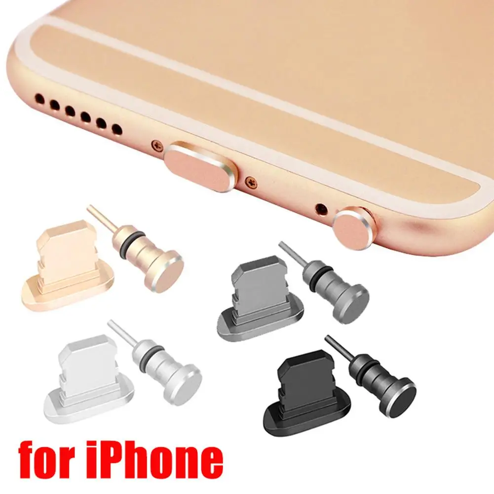 2 шт. Пылезащитная заглушка для Android iPhone Type C Micro USB разъем наушников порт зарядки
