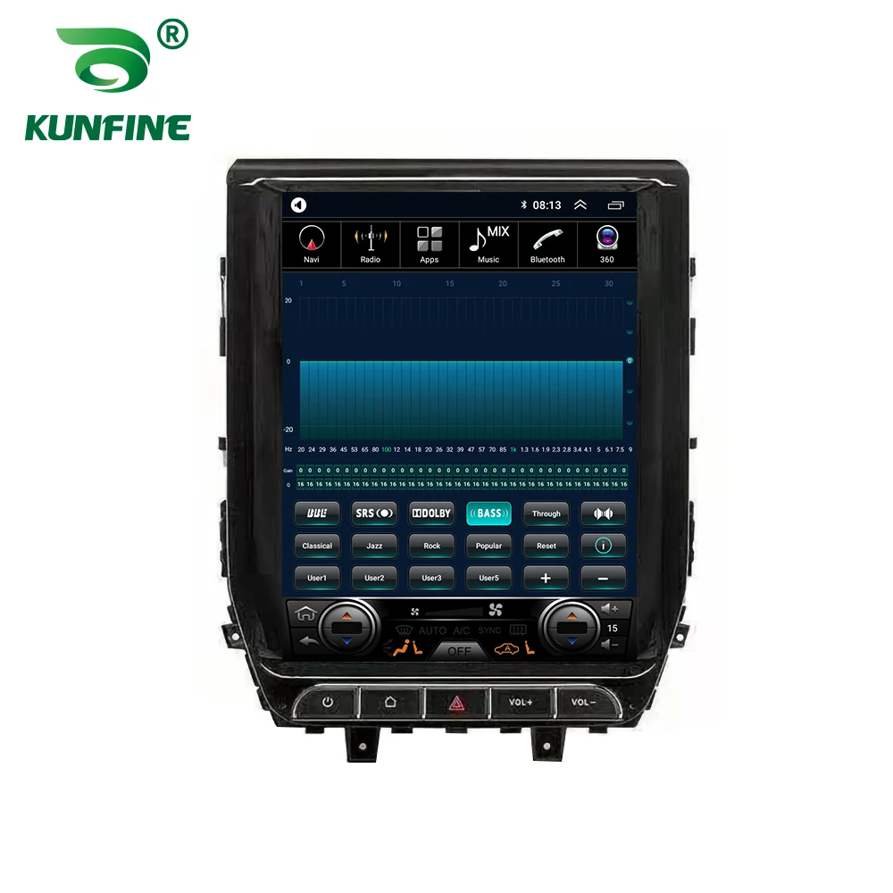 Экран Tesla Android 10 0 4 Гб RAM 64GM ROM Восьмиядерный автомобильный DVD GPS плеер Deckless Car Stereo для
