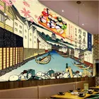 Японский классический гурман суши фон стены бумаги 3D суши бар Izakaya Ресторан промышленный Декор Ретро настенная бумага 3D