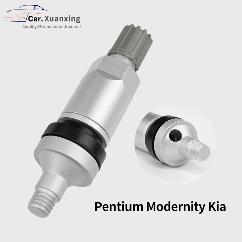 Клапаны датчиков давления в шинах для Pentium Hyundai Kia алюминий TPMS замена клапанов