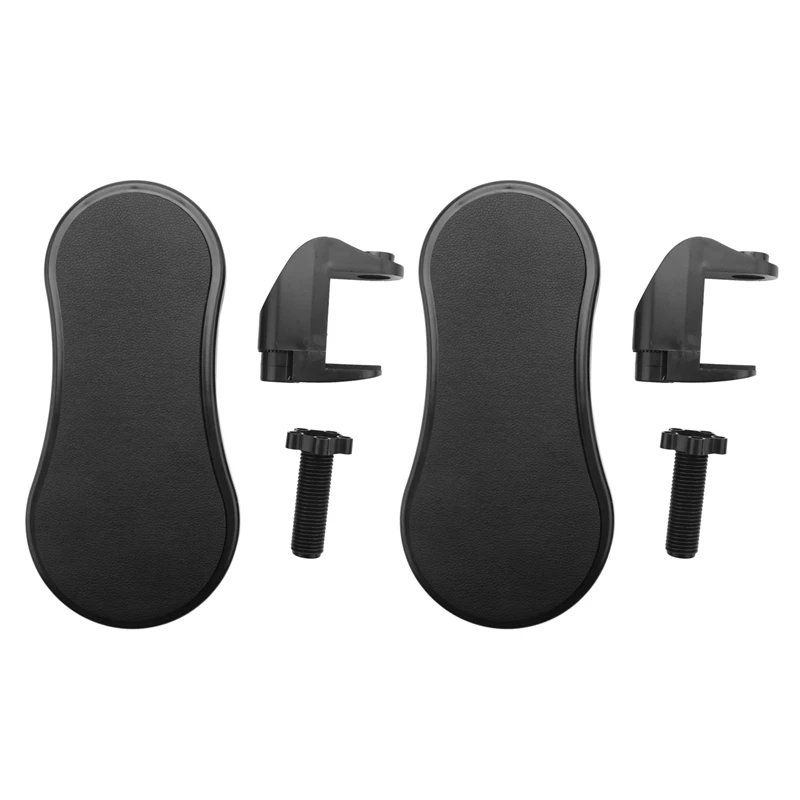 

2X Rotating Computer Arm Rest Pad, Ergonomic Adjustable PC Wrist Rest Extender