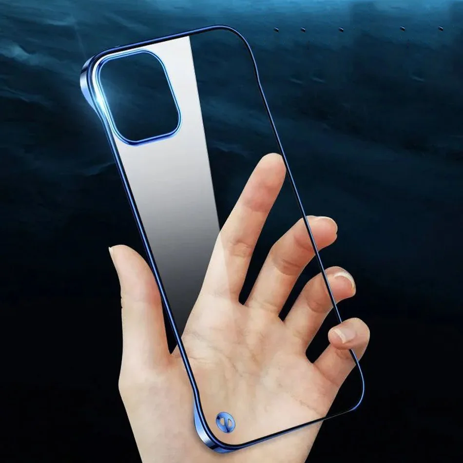 Shockproof Bumper Transparent Hard PC Phone Case For iPhone 13 12 11 X XS XR XS Max 8 7 6 6S 14 Plus Ultra Protection Back Cover