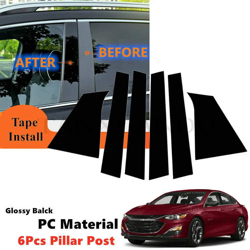 Набор из 6 предметов для CHEVY Chevrolet Malibu 2013 2015 XL 2016 2021 боковое окно дверь столб