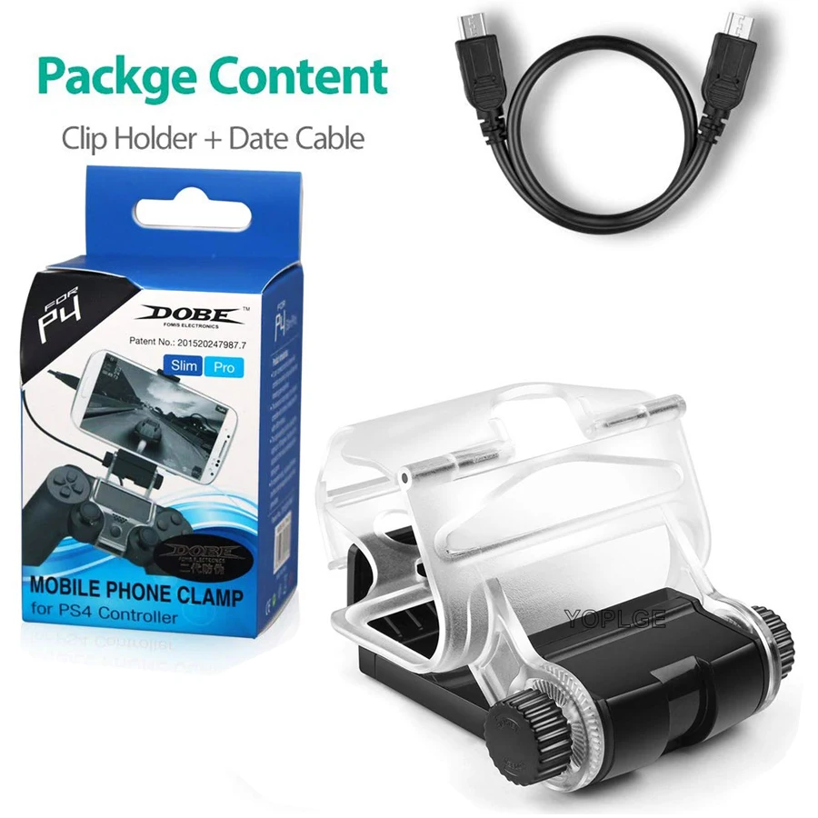 Зажим для контроллера PS4 держатель телефона подставка с зажимом портативный