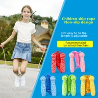 kids outdoor skipping ropes non slip wear and tear resistance soft cotton wood crack handle rope sports children outdoor games