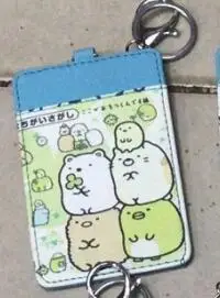 see chart IVYYE 1 шт. Sumikko gurashi аниме плюшевый держатель для карт PU мультфильм Кредитные ID Сумки монета автобус карты кошелек малыш девочки подарки - Цвет: see chart