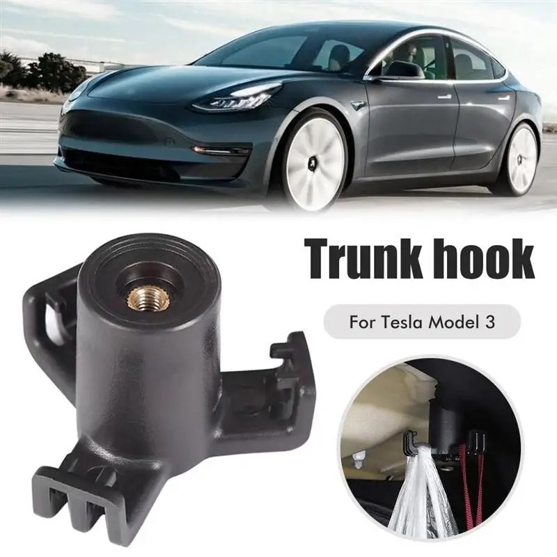 

Car trunk hook Car Storage Hook Compatible for Tesla Model 3 Y Accessories Car Cargo Rear Trunk Hook Holder Hanger free ship