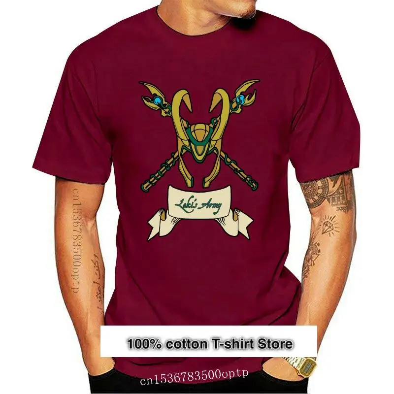 

Loki's Army Art-Camiseta para hombre y mujer, ropa de moda, More tamagio y colores