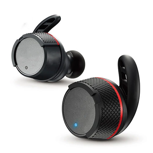 Black МкА FLASH TWS в ухо беспроводной Bluetooth V4.1 наушники Спорт туры беспроводной водонепроницаемый наушники с зарядным устройством и микрофоном - Цвет: Black