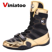 2020 new comfortable wrestling shoes for men anti slip big size 38 45 athletic flighting boxing sneakers men sport shoes