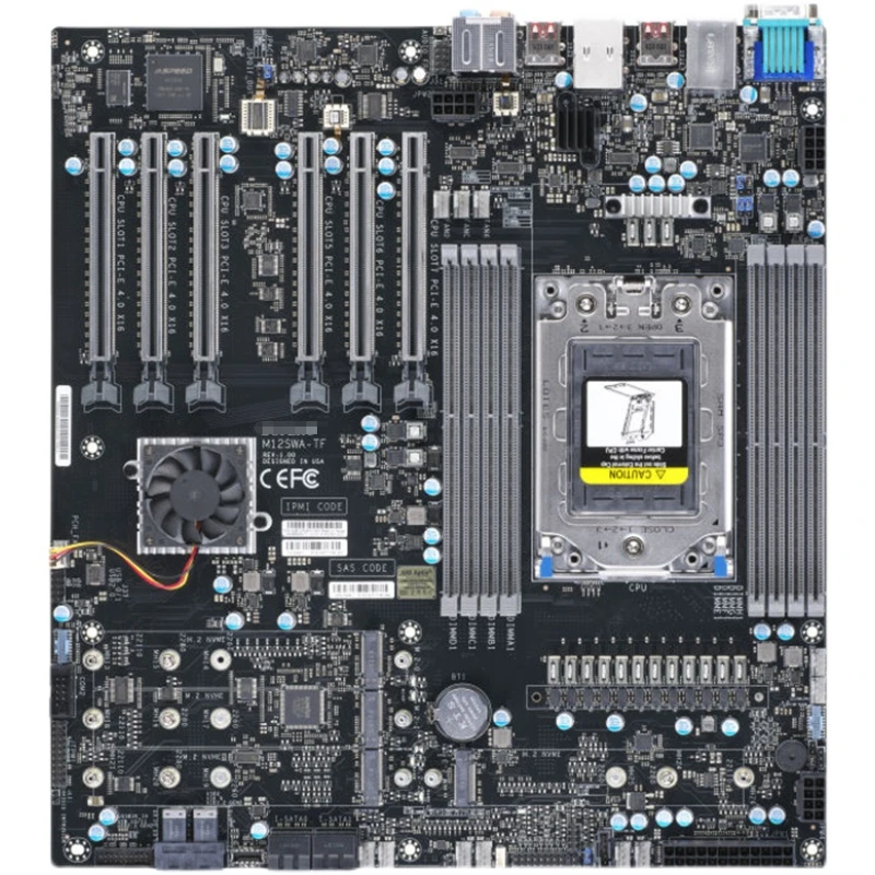 

M12SWA-TF Industrial Package motherboard for Supermicro Single-channel workstation 3000WX Series Processor PCI-E 4.0