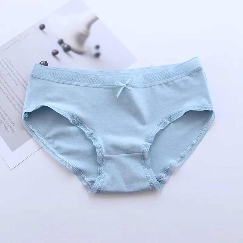 2019 Girls Cotton Panties Teenages Underwear Children Soft Mid Waist Briefs Casual Young Majtki Dziewczynka | Мать и ребенок