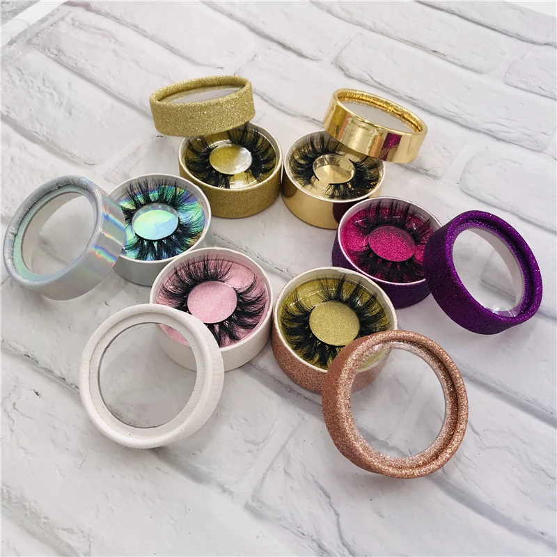 5D норковые ресницы 27 мм длинные и толстые на заказ собственный логотип