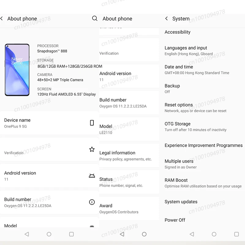Tel&eacute;fono Inteligente OnePlus 9, smartphone 5G, Snapdragon 888, 8 GB, 128 GB, pantalla Fluid AMOLED de 6,5 pulgadas, 120 Hz, Rom Global, c&aacute;mara Hasselblad, tienda oficial-1