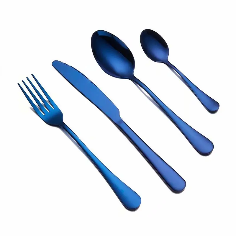 

Spklifey Cutlery Stainless Steel Cutlery Fork Spoon Knife Set Silverware Set Tableware Dinnerware Set Knife Fork Spoon Wedding